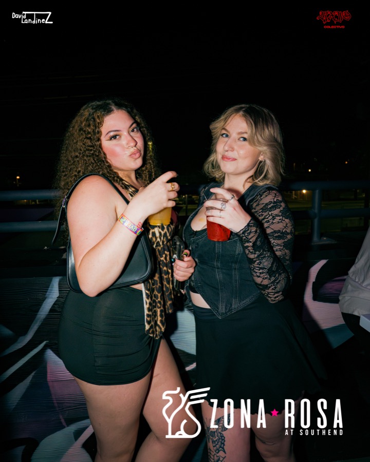DJ playing reggaeton and bachata at Zona Rosa